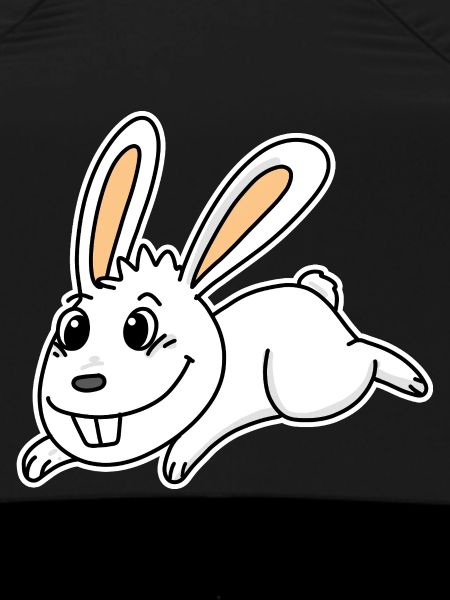 Cute Bunny Illustration Rabbit White