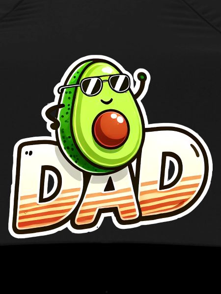 Sunny Avocado Dad Design, Fathers 