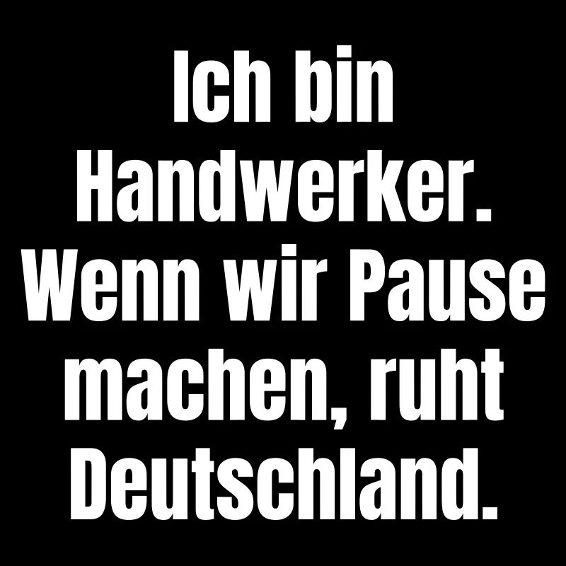 Handwerker Pause Deutschland