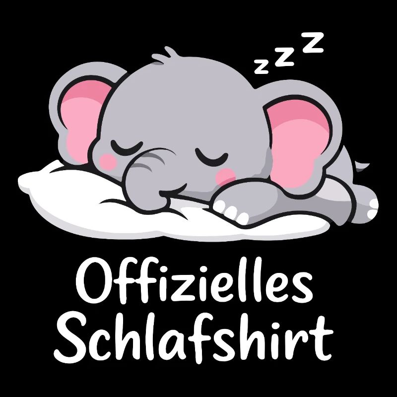 Offizielles SCHLAFSHIRT Elephant
