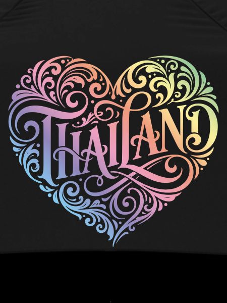 Thailand Herz Bunt