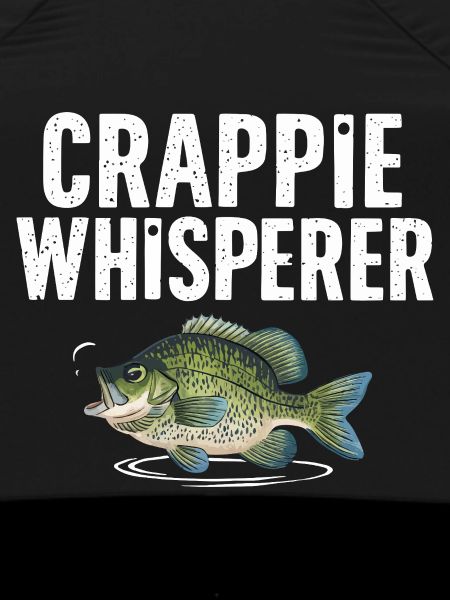 Crappie Whisperer Fish Motif