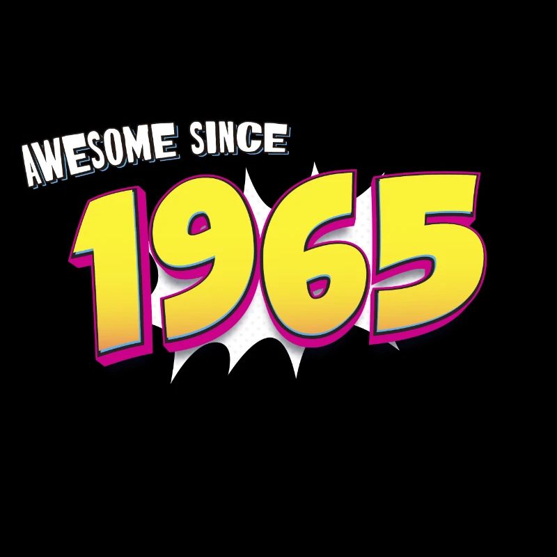Retro 58. Geburtstag im Pop Art Comic Stil