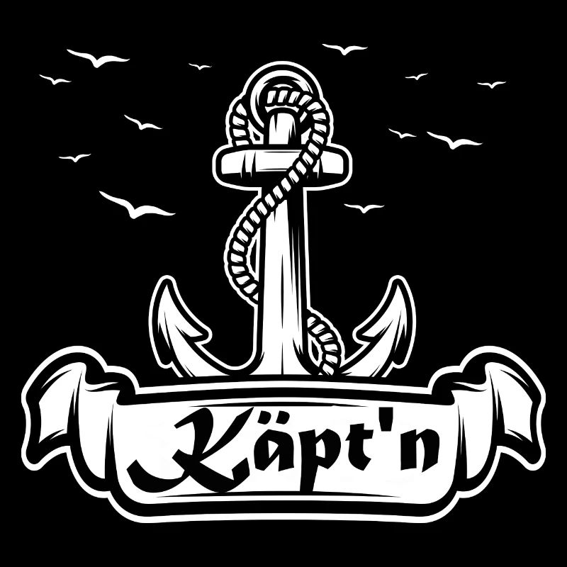 Captain Anchor Seafaring Logo
