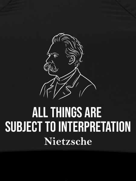 Nietzsche-Interpretations-Porträt-Tee