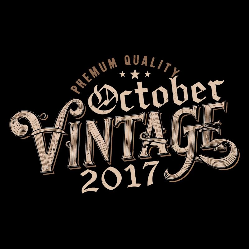 October Birthday Gift | Born in October 2017
