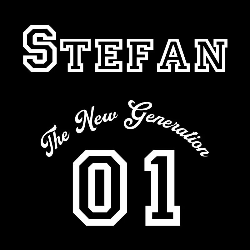 Prénom: Stefan - « The New Generation », blanc