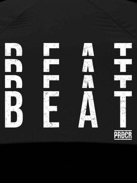 Beats Vertikale Typografie
