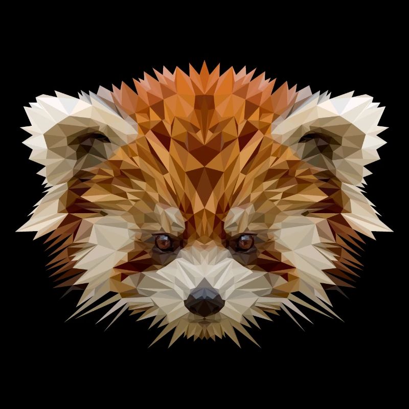 Panda rouge
