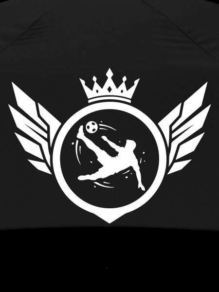 Fussballer Fallrückzieher Wappen