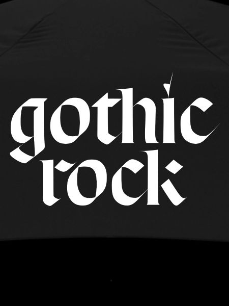Gothic-Rock-Typografie