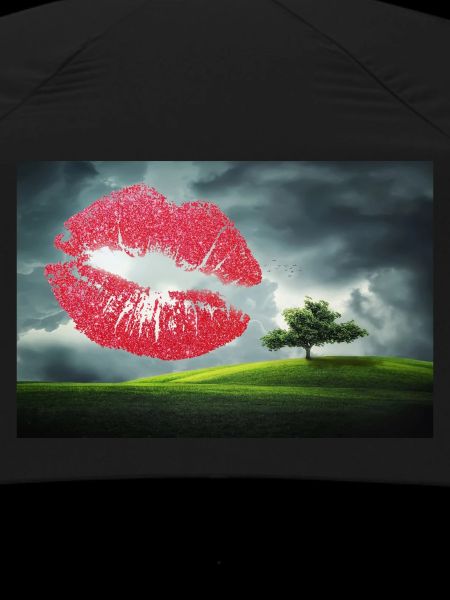 Baiser de la Saint-Valentin.