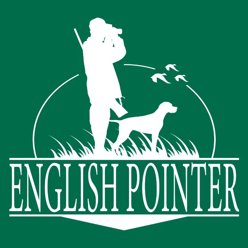 ENGLISH POINTER Jagdhunde Jäger Hunde Wilsigns