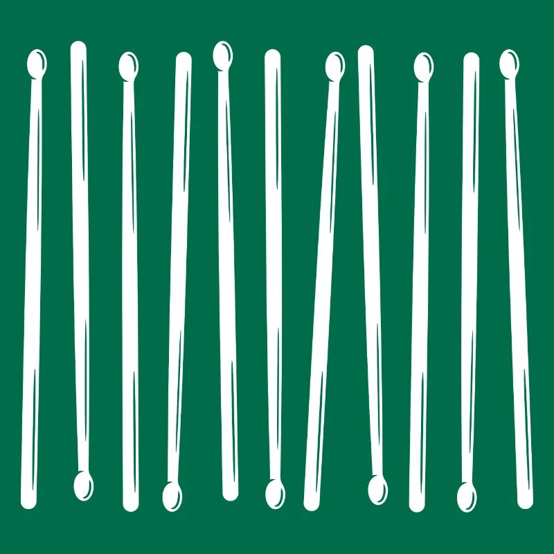 Drumsticks Vertical Pattern