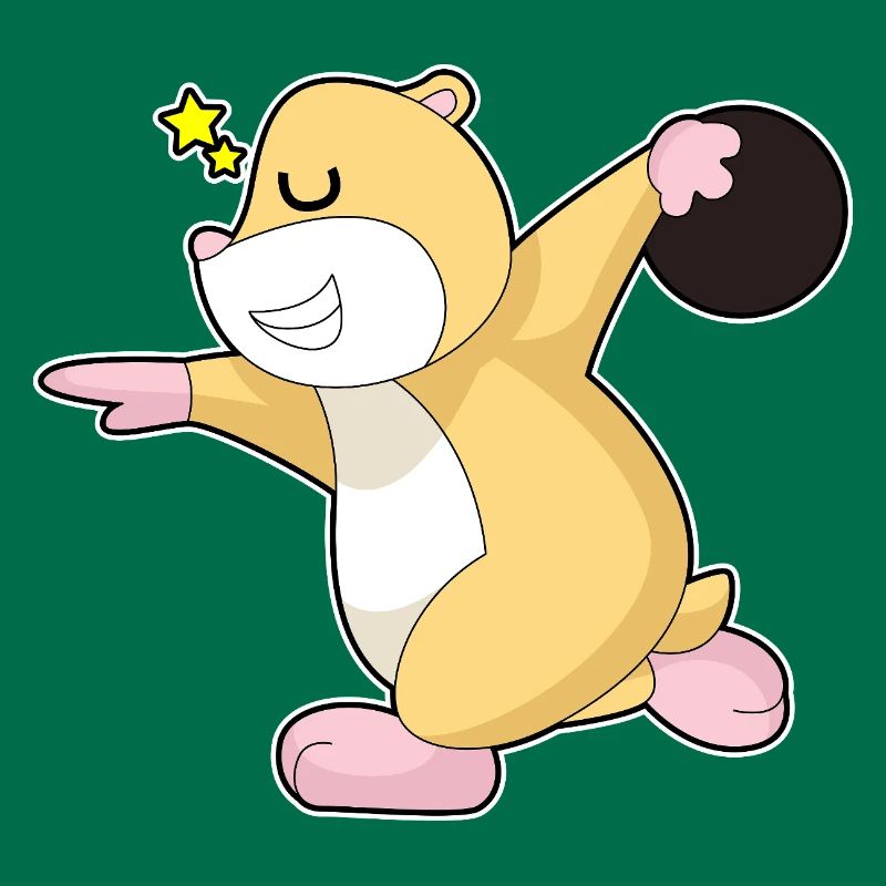 Hamster Bowling Boule de bowling