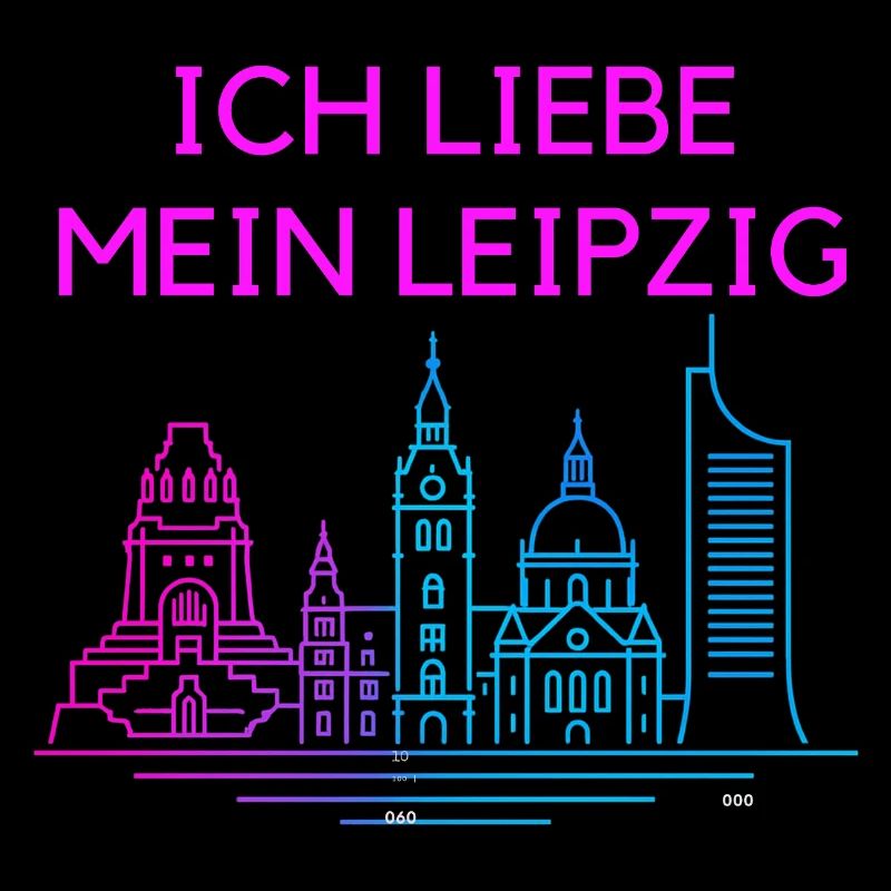 I love my Leipzig Neon Skyline