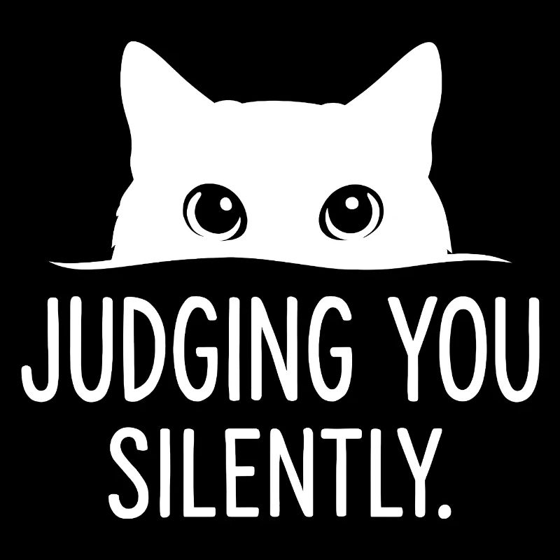 Cat humor, cat gift idea, funny pets
