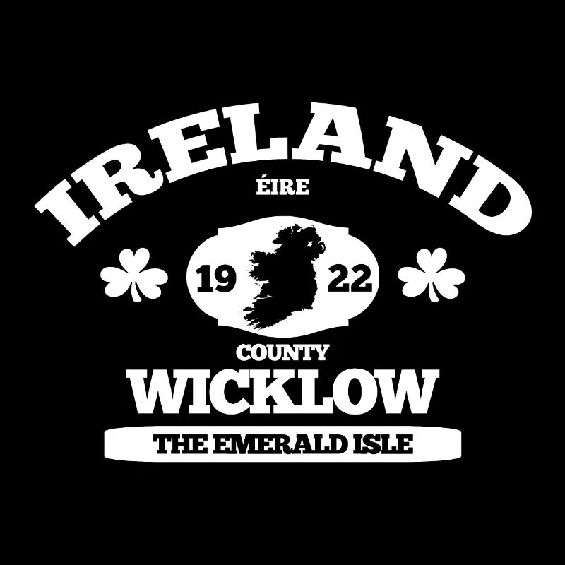 Wicklow, Irland. Klassisches irisches Design