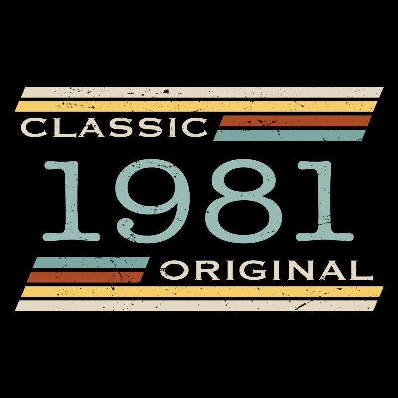 Vintage 1981, Classique, Original(e)