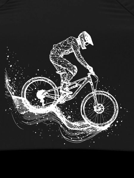 Mountain Biking Drawing