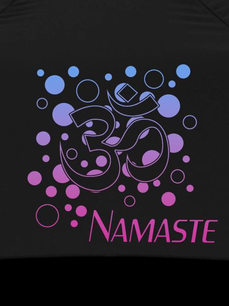 Om Namaste Gradient Kreisdesign