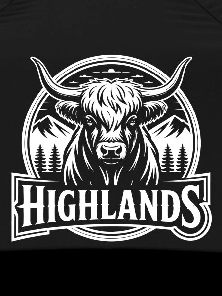 Highland Stier Emblem