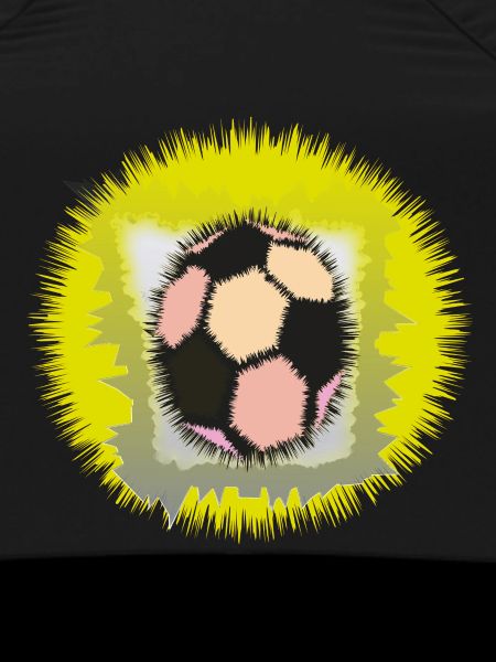 Explosiver Fußball-Aura