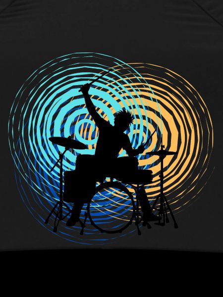 Drummer Retro Drummer Drums Drums