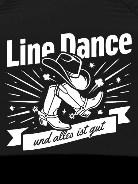 Line Dance Boots Spruch