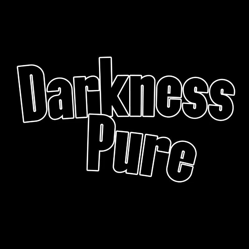 L’obscurité pure