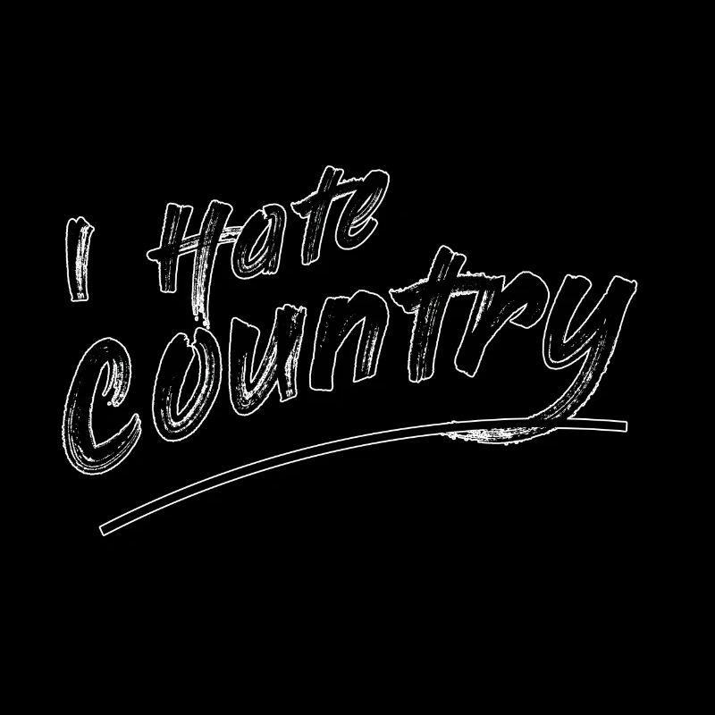I hate country