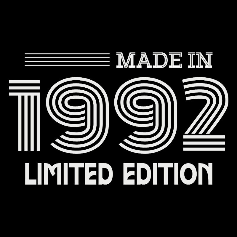 1992 Geburtstagsgeschenk 1992 Geschenkidee