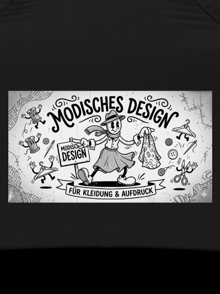 Nähkunst Modedesign Comic