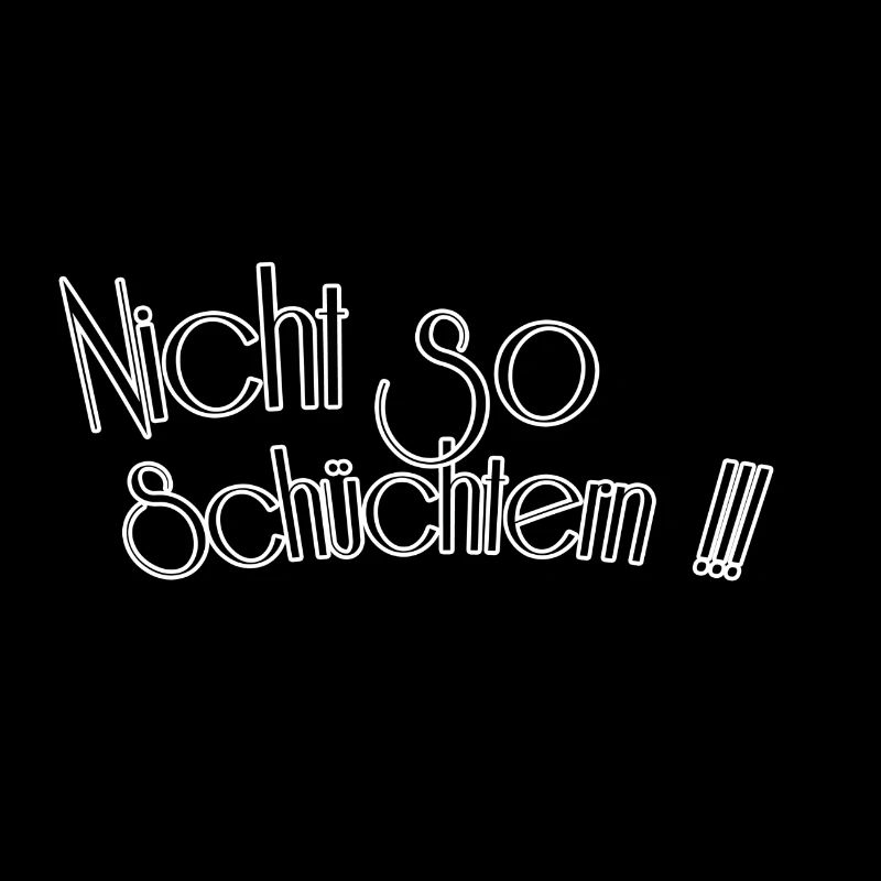 Nicht so schüchtern