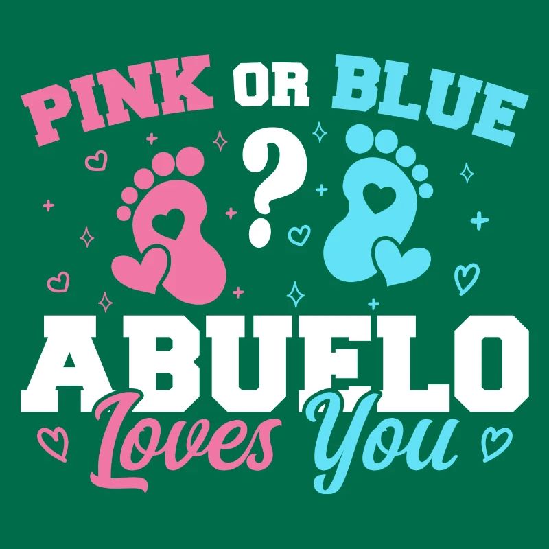 Rosa oder Blau Abuelo liebt dich - Abuelo Opa