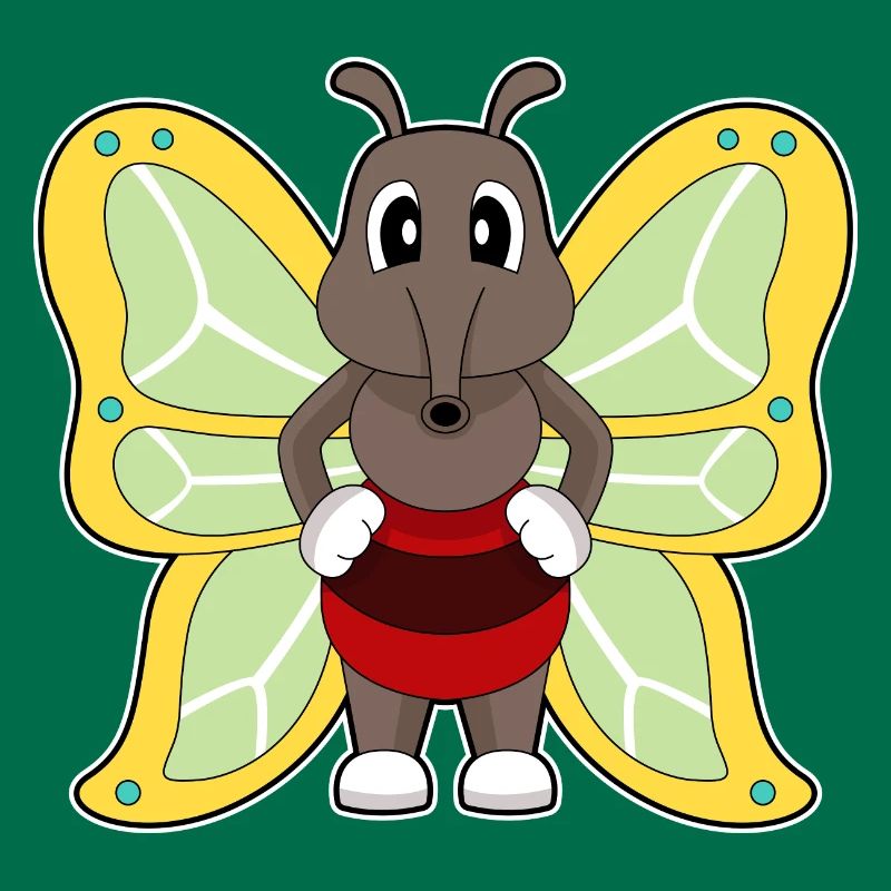 Schmetterling Mücke