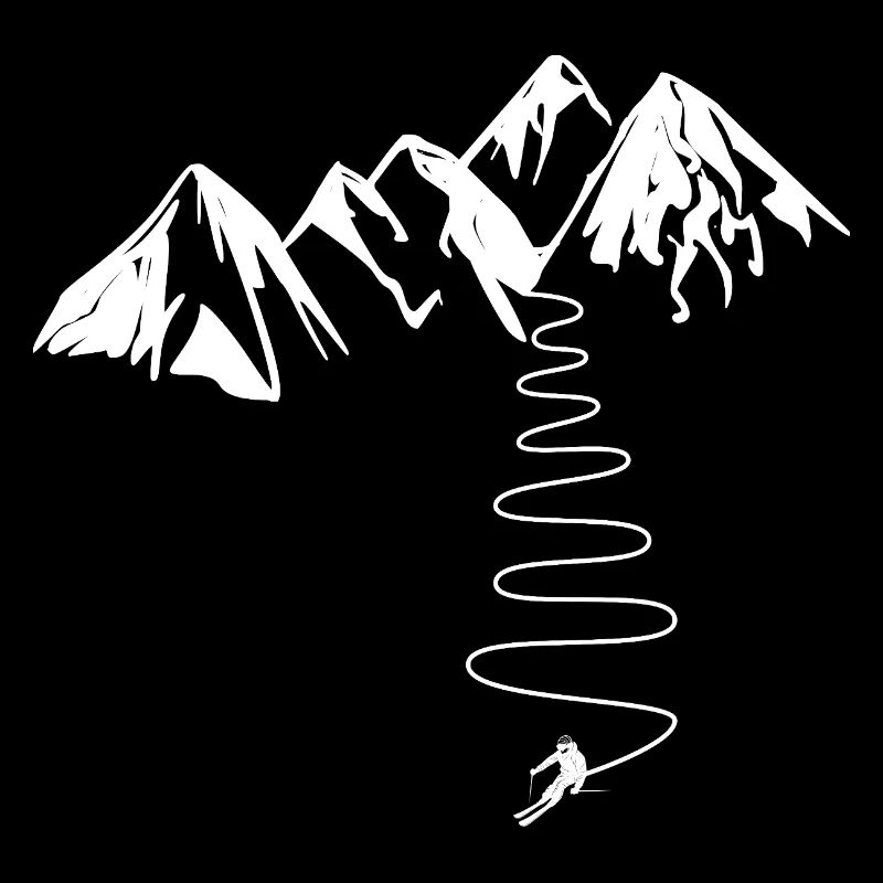 Gift for high mountain skiers in the Alps Pyrenees