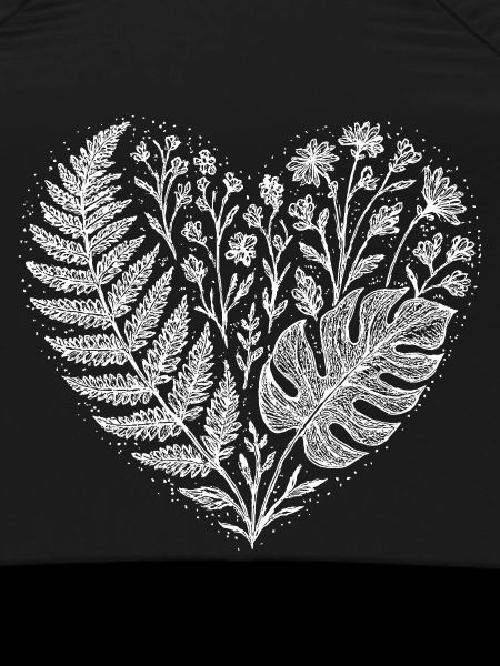 Heart of tropical foliage