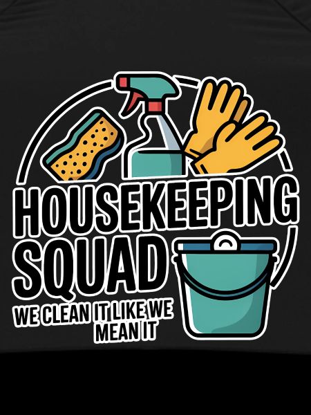 Funny Cleaning Design