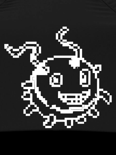 Virus Monster Pixel Art Comic
