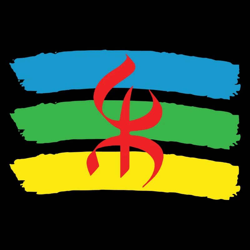 AMAZIGH BERBER YIFINAGH FLAG