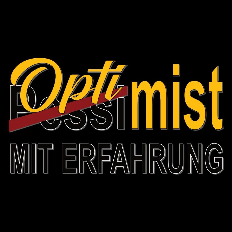 Optimist mit Erfahrung Geschenk