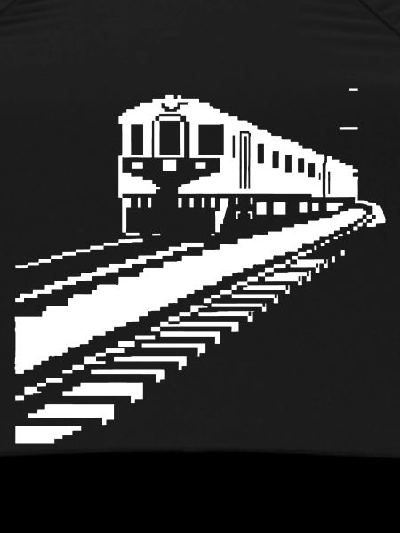 Railroad Pixel Art