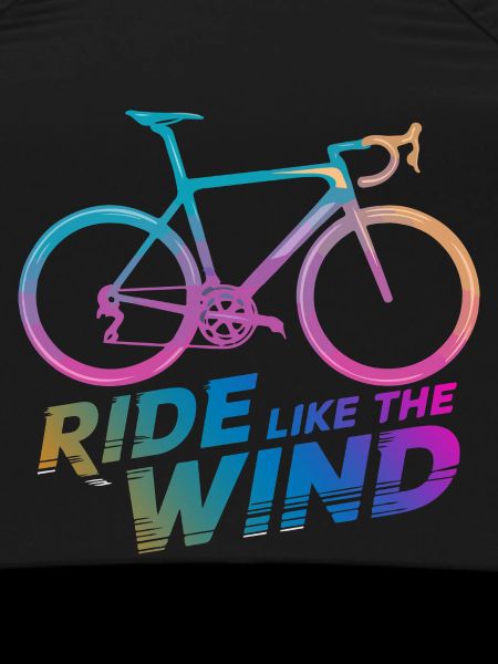 Gradient Bicycle Ride Graphic