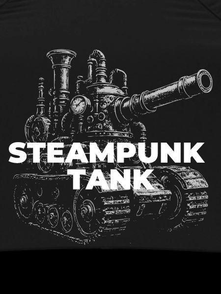 Steampunk Tank Gearwork Print