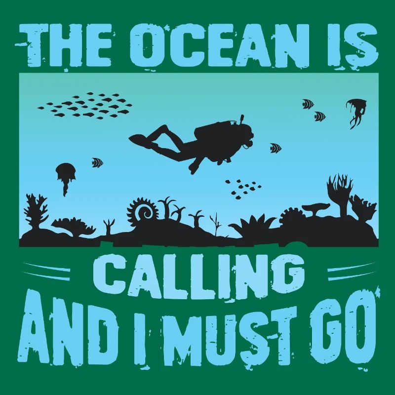 Funny diver design