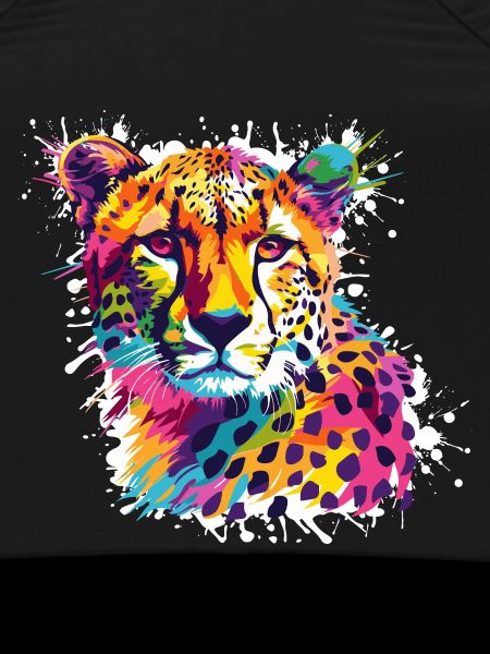Graffiti léopard guépard