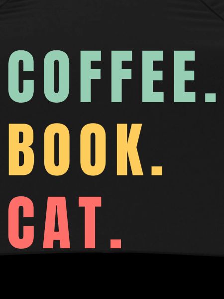 COFFEE BOOK CAT