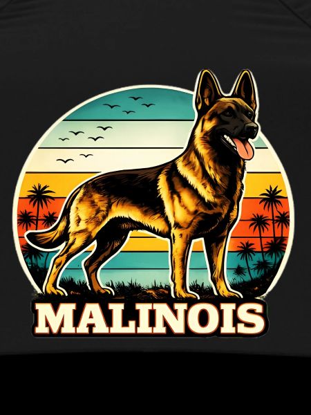 Belgian Shepherd Malinois Retro