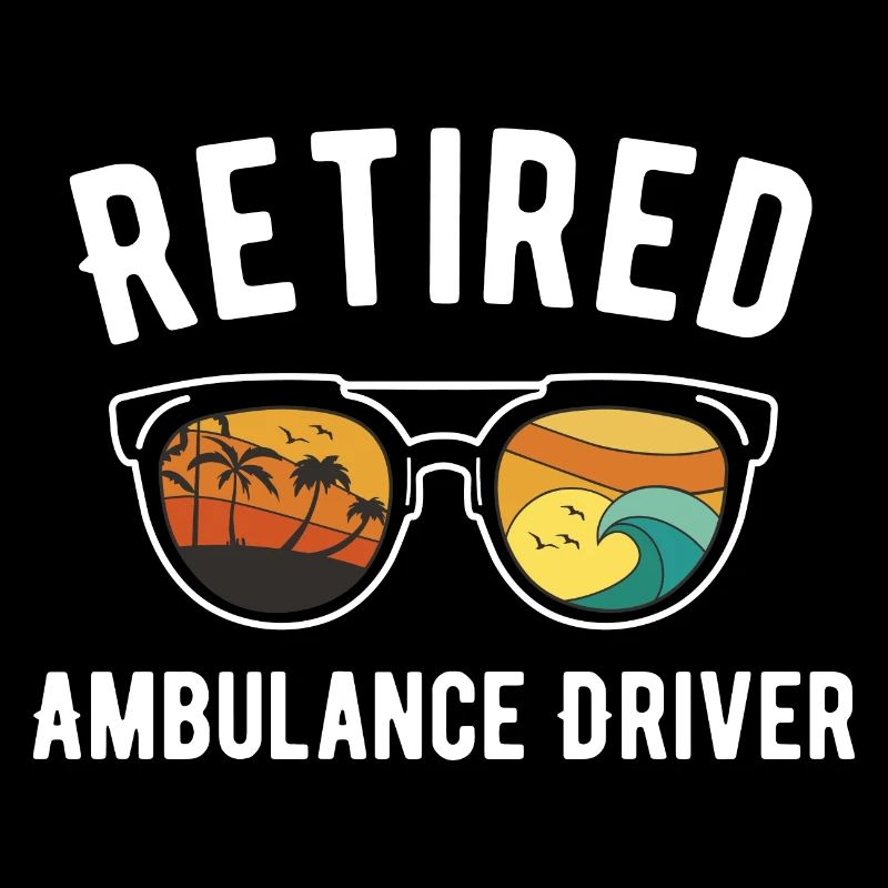 Ambulancier à la retraite Vacances à la plage